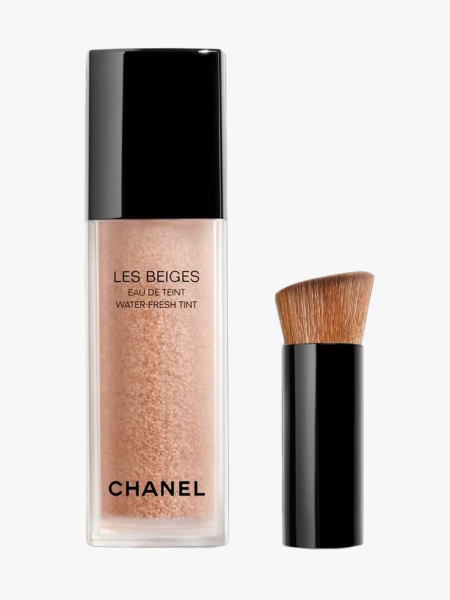 Chanel Les Beiges Water-Fresh Tint in branded component on a light gray background